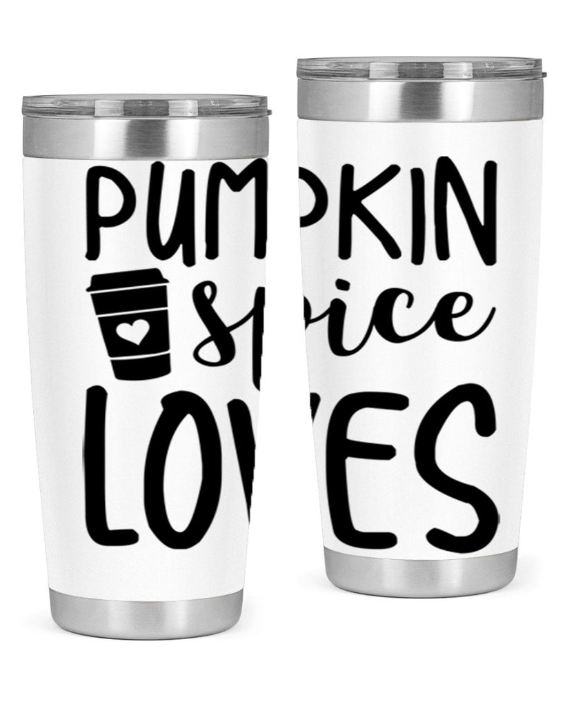 Pumpkin Spice Loves 555#- fall- Tumbler