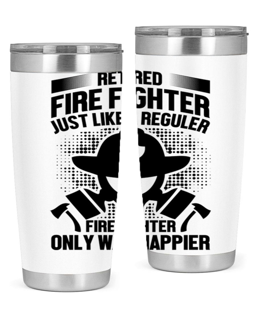 Retired fire Style 40#- fire fighter- tumbler