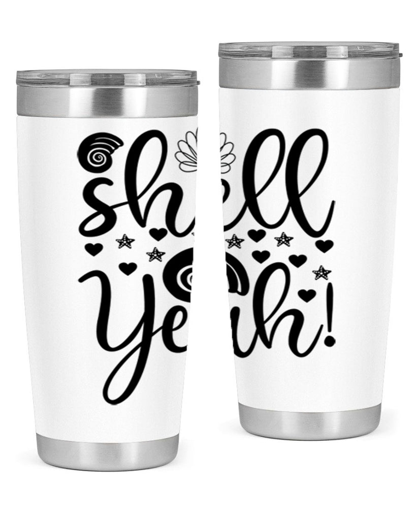 SHELL YEAH design 598#- mermaid- Tumbler