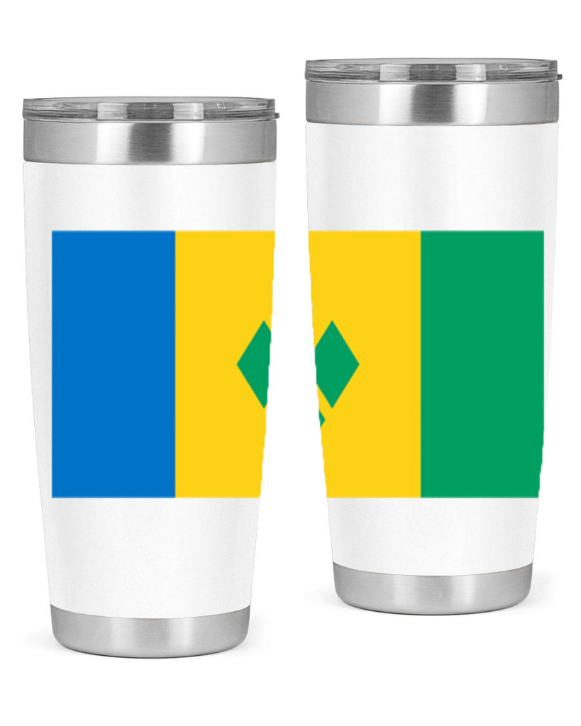 Saint Vincent and the Grenadines 50#- world flags- Tumbler