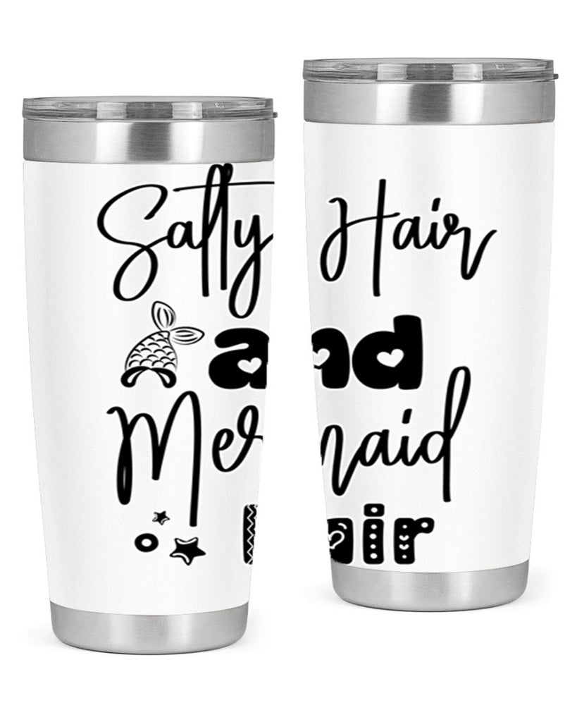 Salty Hair and Mermaid Hair 572#- mermaid- Tumbler