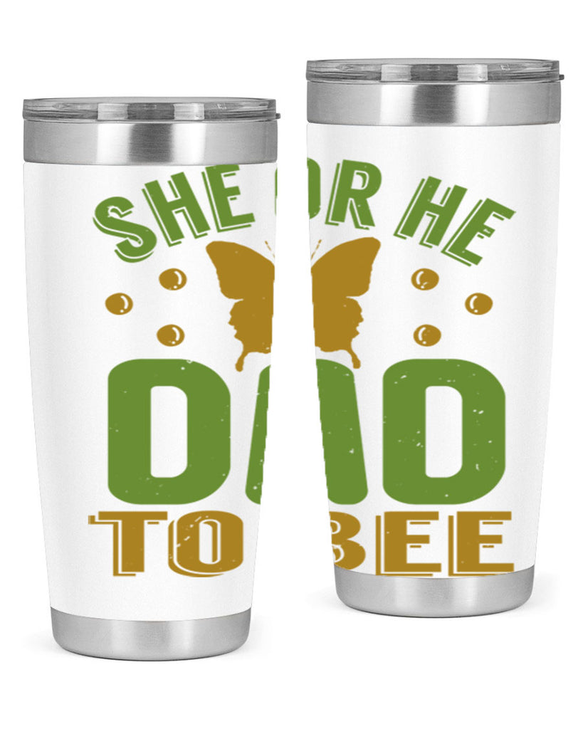 She or He Dad to bee Style 172#- baby- tumbler