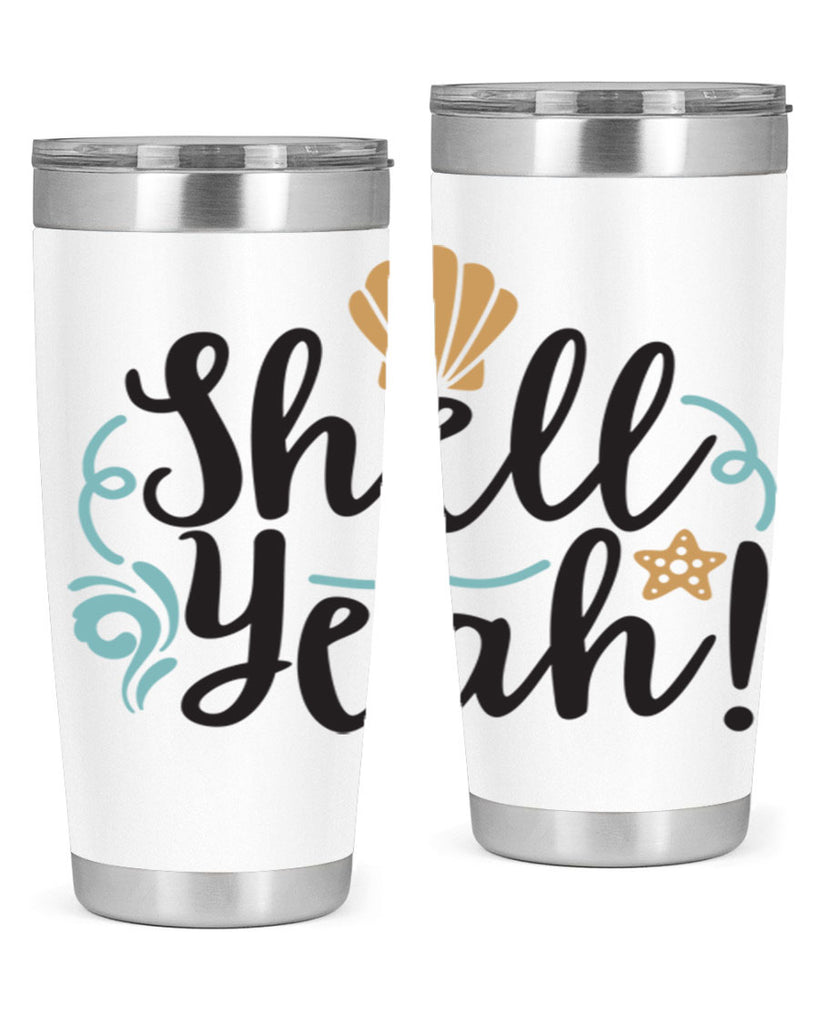 Shell Yeah 592#- mermaid- Tumbler