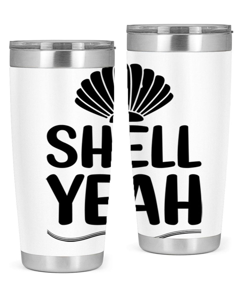 Shell yeah 597#- mermaid- Tumbler