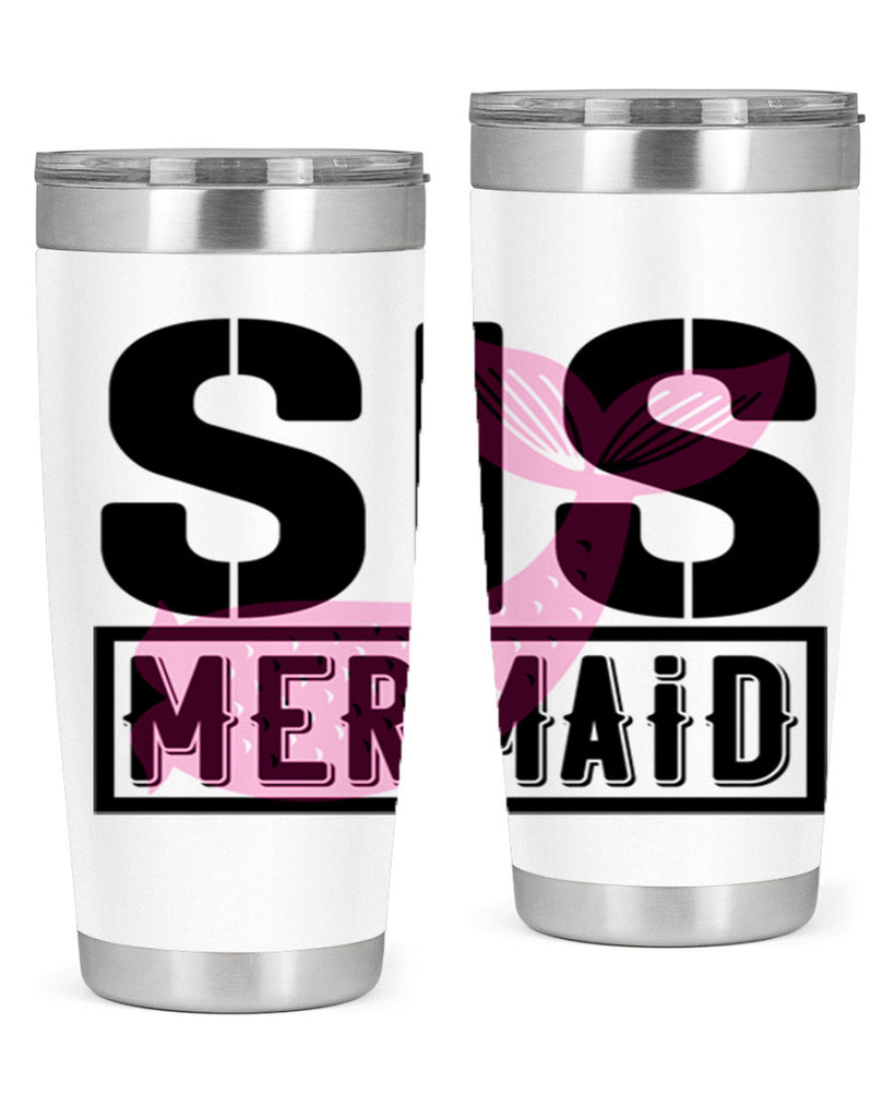 Sis mermaid 599#- mermaid- Tumbler