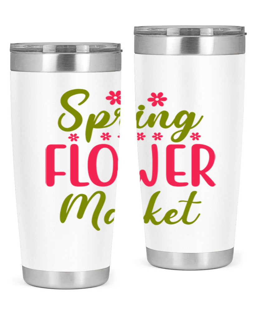 Spring Flower Market 423#- spring- Tumbler