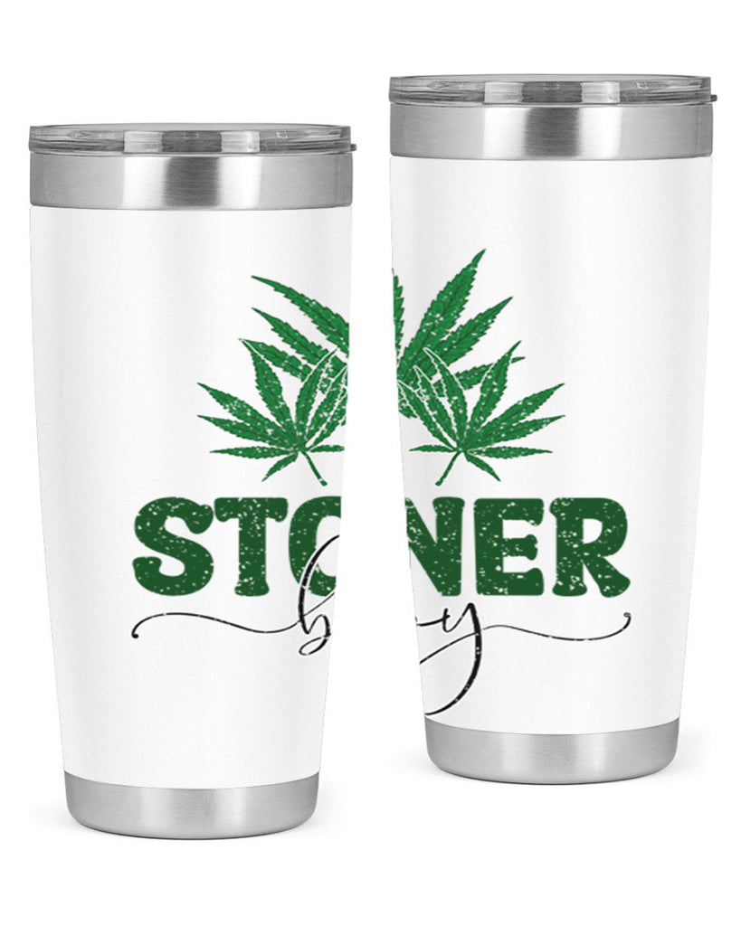 Stoner Baby Sublimation 261#- marijuana- Tumbler