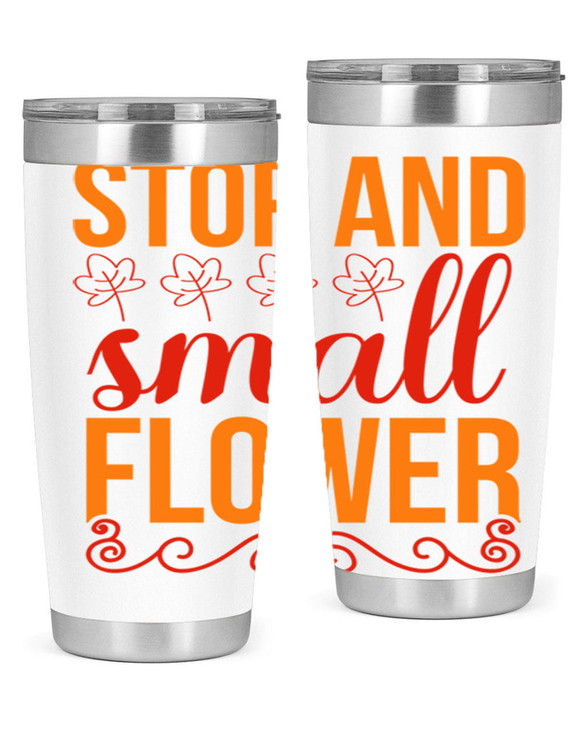 Stop and small flower 522#- spring- Tumbler