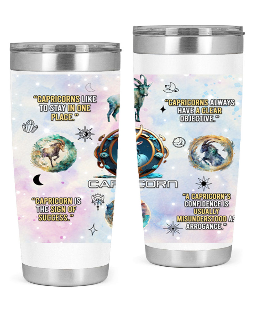 StraightCapricorn 471#- zodiac- Tumbler