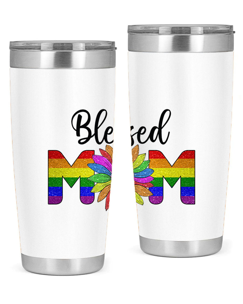 Sunflower Lgbt Blessed Mom  51#- lgbt- Tumbler