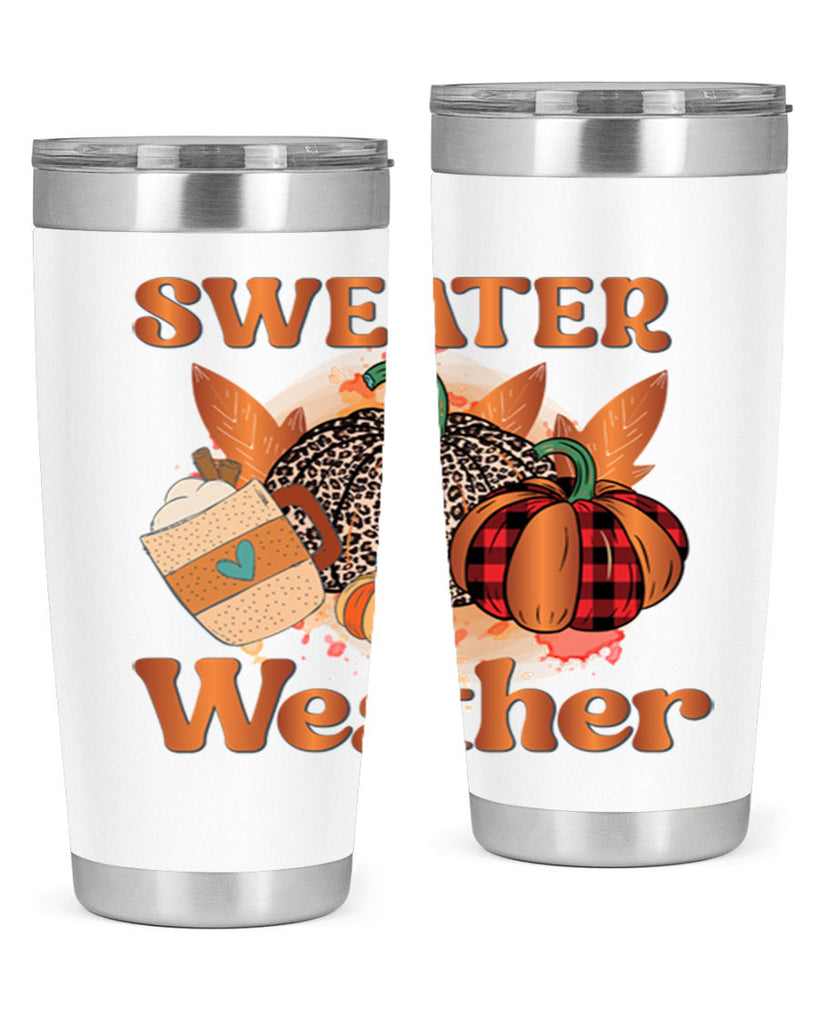 Sweater Weather 589#- fall- Tumbler