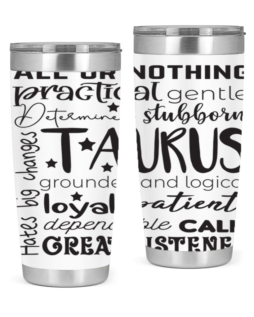 Taurus 573#- zodiac- Tumbler