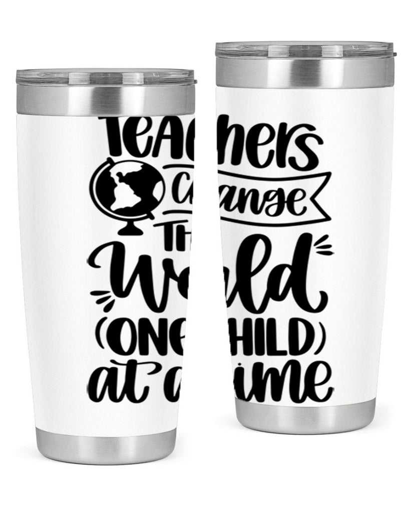 Teachers Change The Style 45#- teacher- tumbler