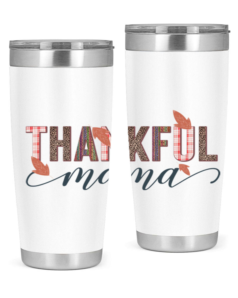 Thankful mama 606#- fall- Tumbler