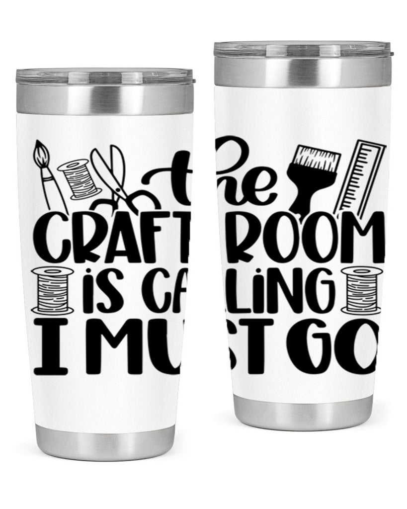 The Craft Room Is Calling 6#- crafting- Tumbler