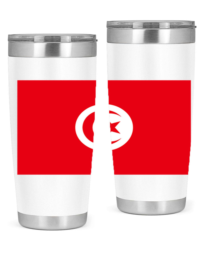 Tunisia 18#- world flags- Tumbler