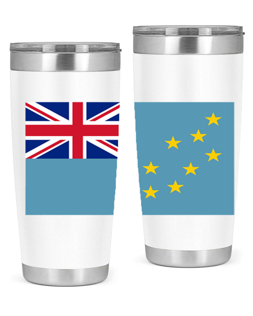 Tuvalu 15#- world flags- Tumbler