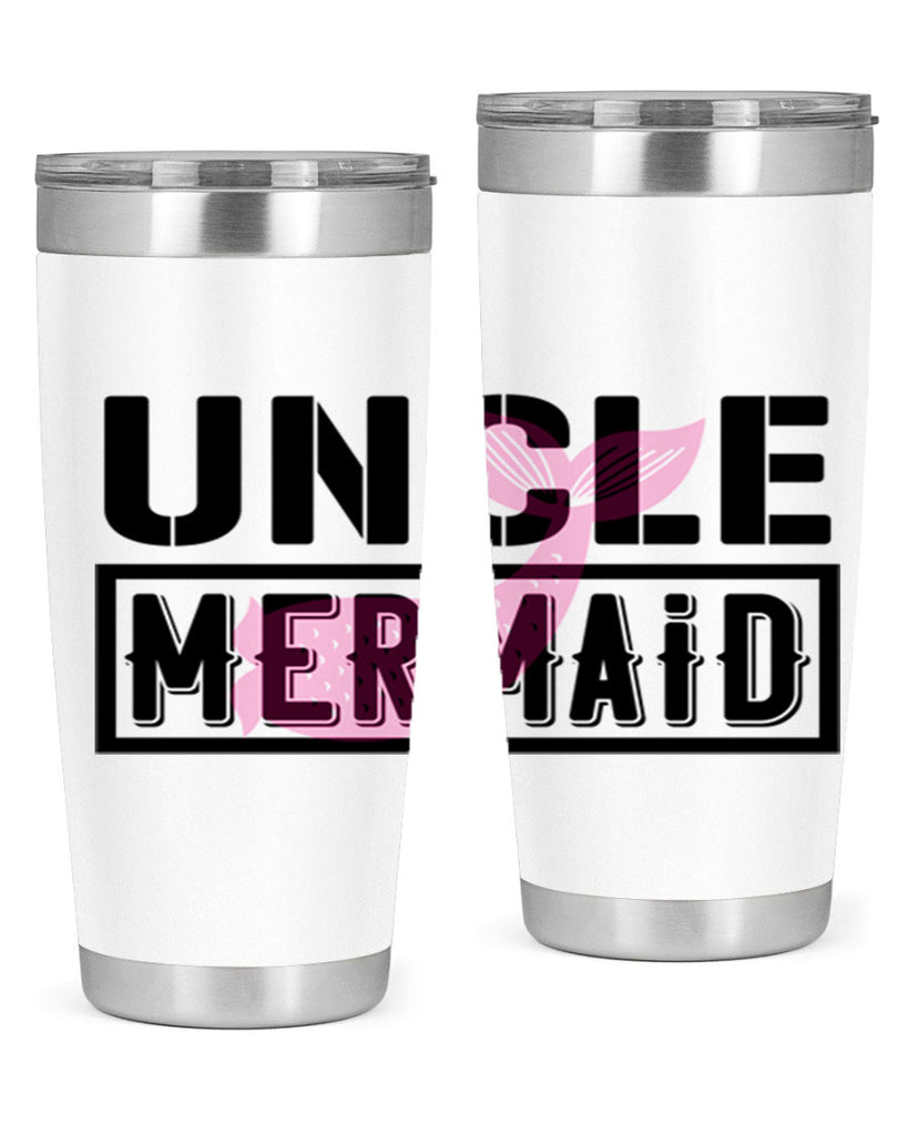 Uncle mermaid 634#- mermaid- Tumbler