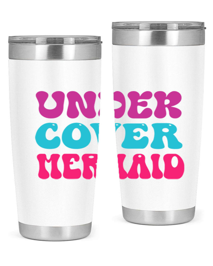 Under Cover Mermaid 635#- mermaid- Tumbler