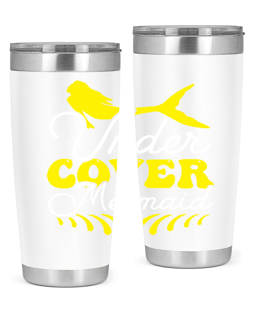 Under Cover Mermaid 637#- mermaid- Tumbler