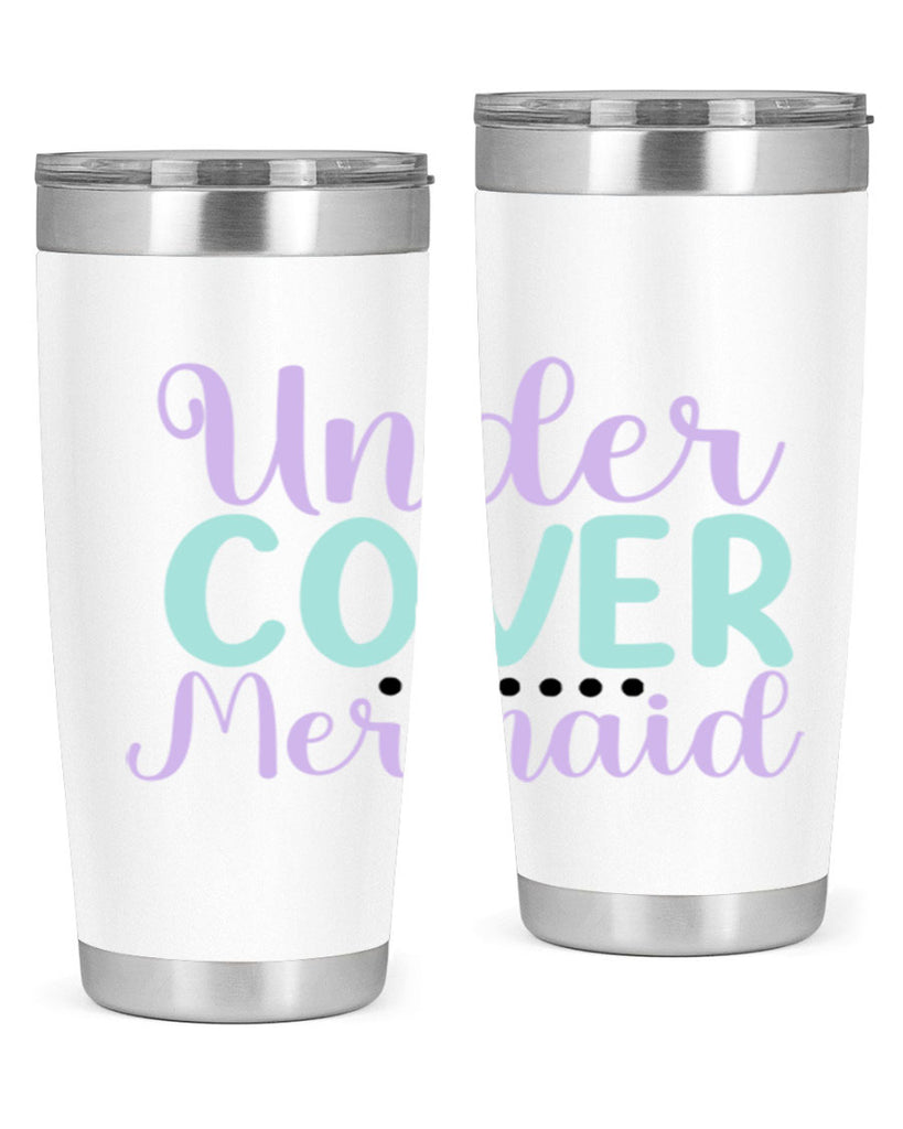 Under Cover Mermaid 639#- mermaid- Tumbler