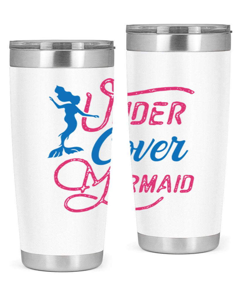 Under Cover Mermaid 640#- mermaid- Tumbler