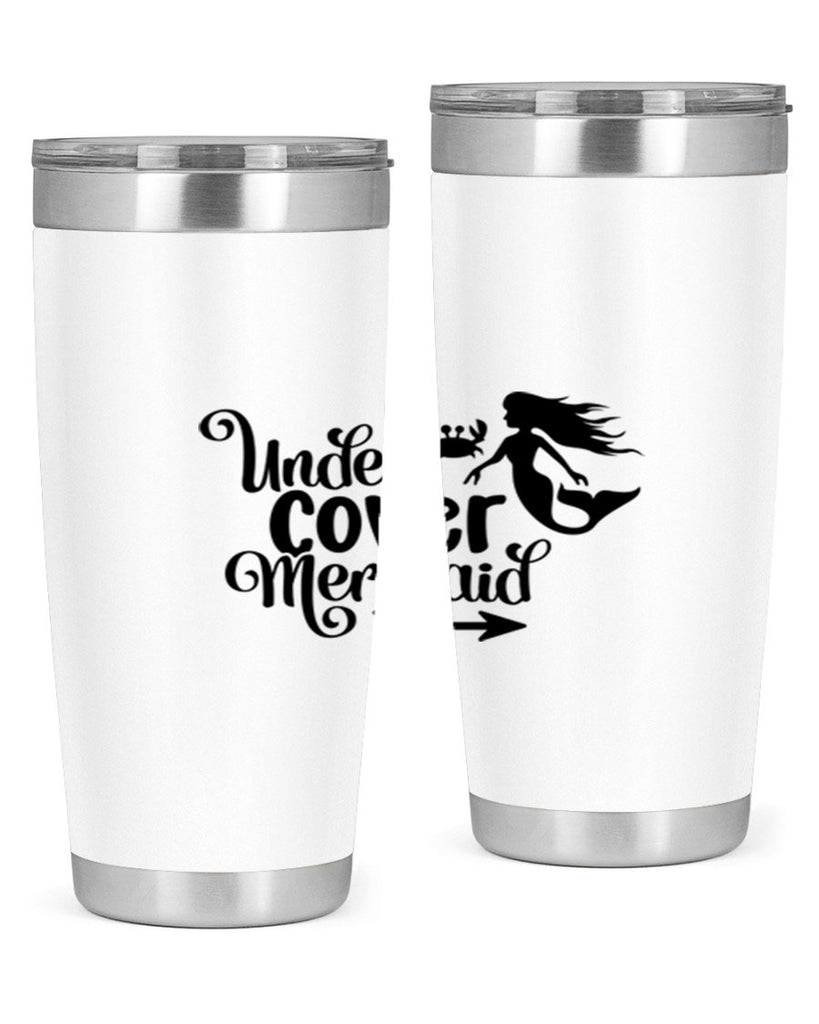 Under Cover Mermaid 641#- mermaid- Tumbler