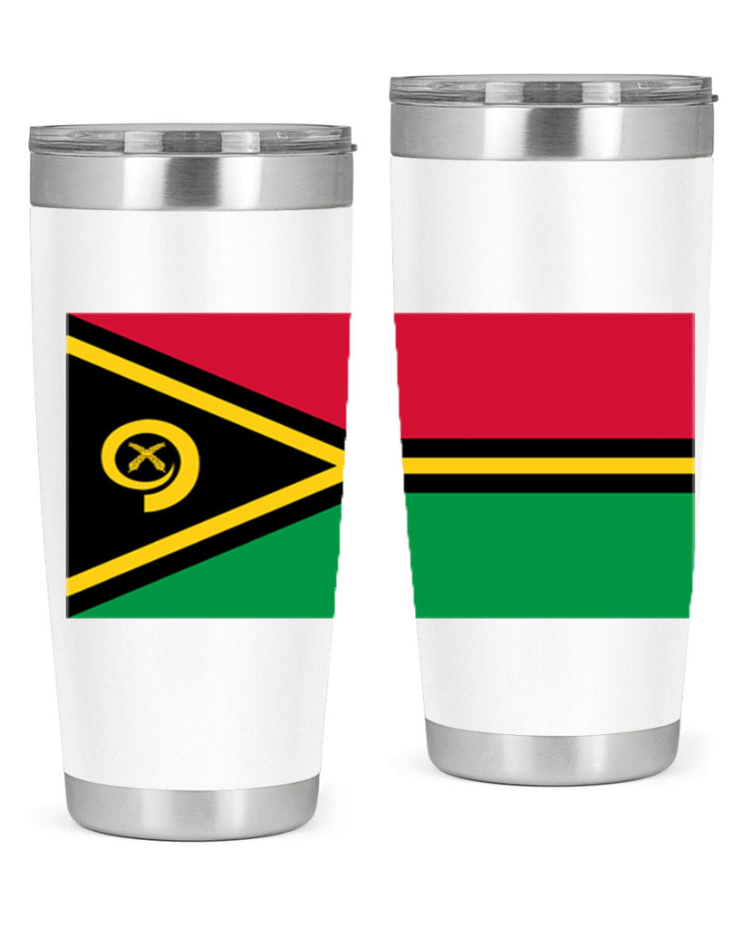 Vanuatu 7#- world flags- Tumbler