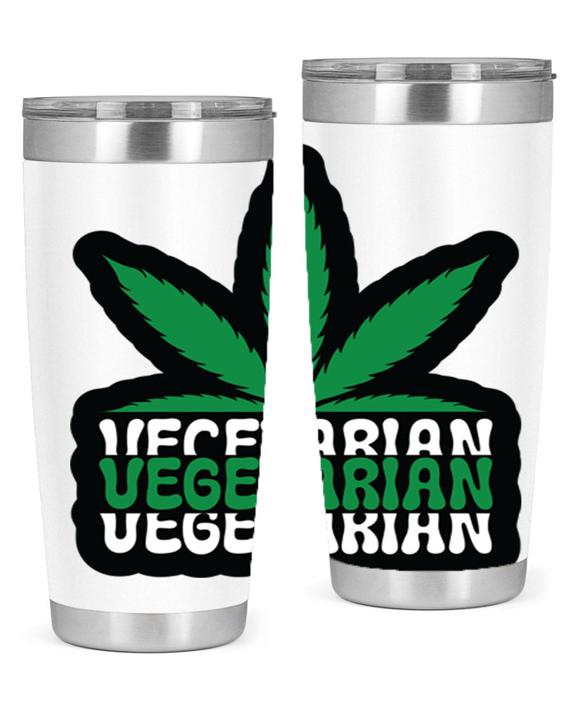 Vegetarian 271#- marijuana- Tumbler