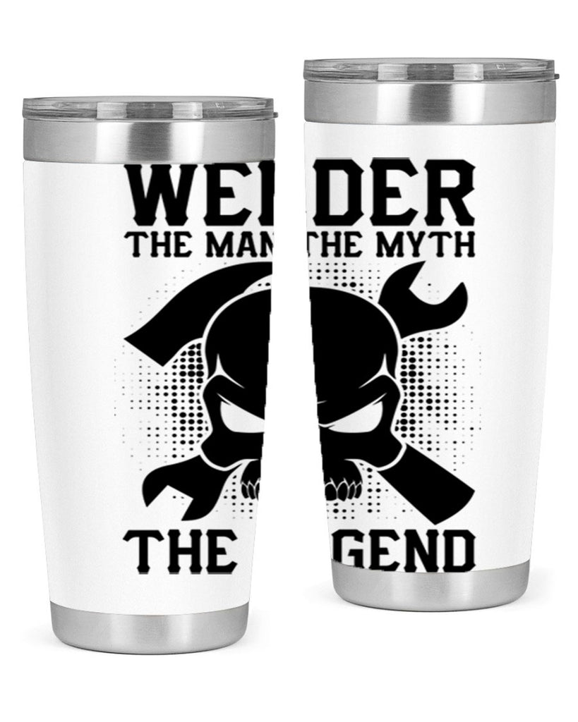 Welder the man Style 4#- welder- tumbler