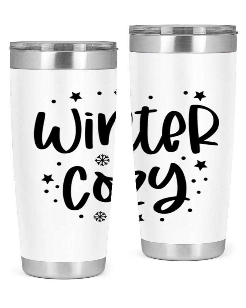 Winter Cozy498#- winter- Tumbler