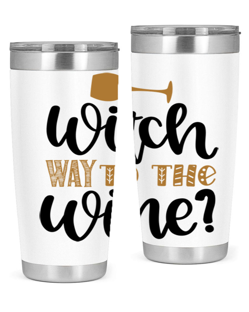 Witch Way to the Wine 651#- fall- Tumbler