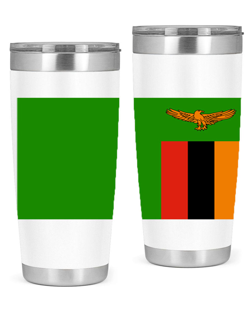 Zambia 2#- world flags- Tumbler