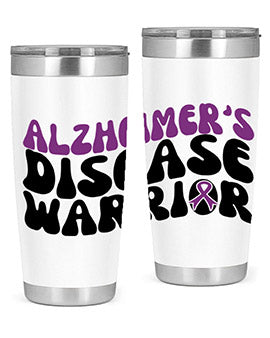 alzheimer s disease warrior 4#- alzheimers- Tumbler