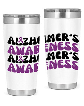 alzheimers awareness 114#- alzheimers- Tumbler