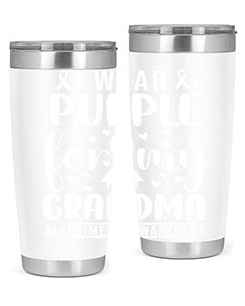 alzheimers awareness 118#- alzheimers- Tumbler