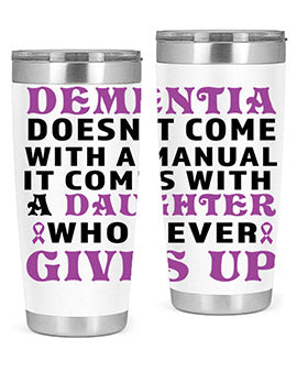 alzheimers awareness style 107#- alzheimers- Tumbler