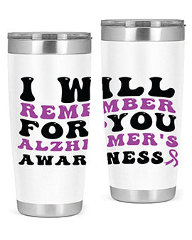 alzheimers awareness style 108#- alzheimers- Tumbler