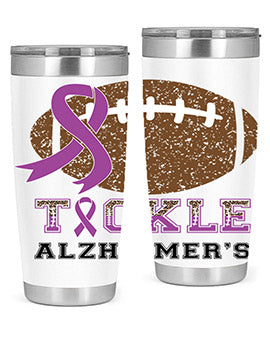 alzheimers awareness style 112#- alzheimers- Tumbler