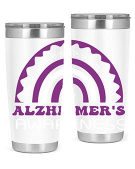 alzheimers awareness style 46#- alzheimers- Tumbler