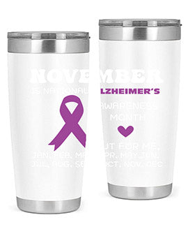 alzheimers awareness style 51#- alzheimers- Tumbler