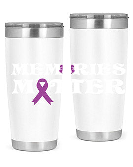 alzheimers awareness style 52#- alzheimers- Tumbler