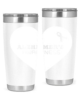 alzheimers awareness style 60#- alzheimers- Tumbler