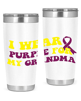 alzheimers awareness style 62#- alzheimers- Tumbler