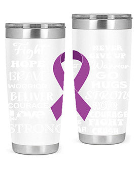 alzheimers awareness style 64#- alzheimers- Tumbler