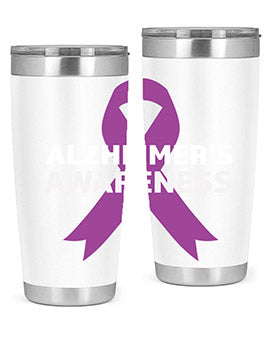 alzheimers awareness style 78#- alzheimers- Tumbler