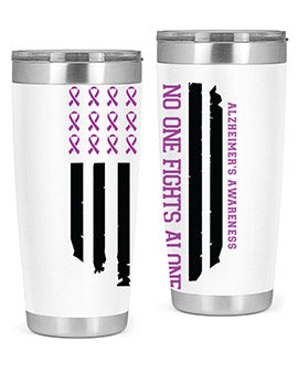 alzheimers awareness style 92#- alzheimers- Tumbler