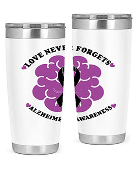 alzheimers awareness style 95#- alzheimers- Tumbler