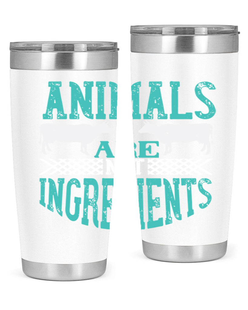 animals are not ingredients 103#- vegan- Tumbler