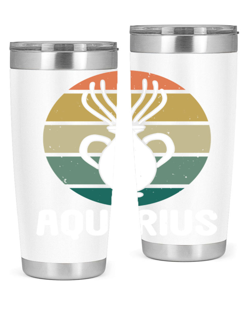 aquarius 78#- zodiac- Tumbler